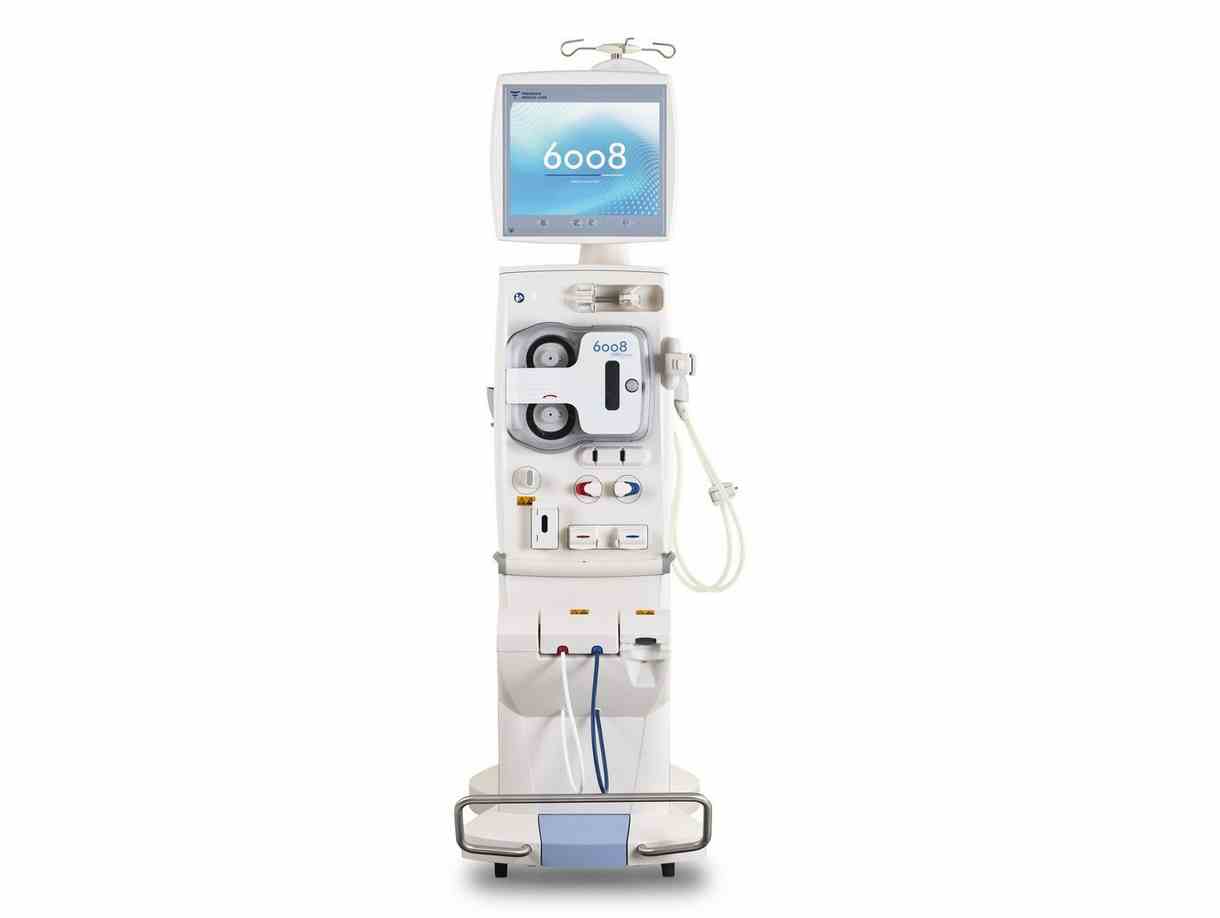 A máquina 6008 CAREsystem da Fresenius Medical Care